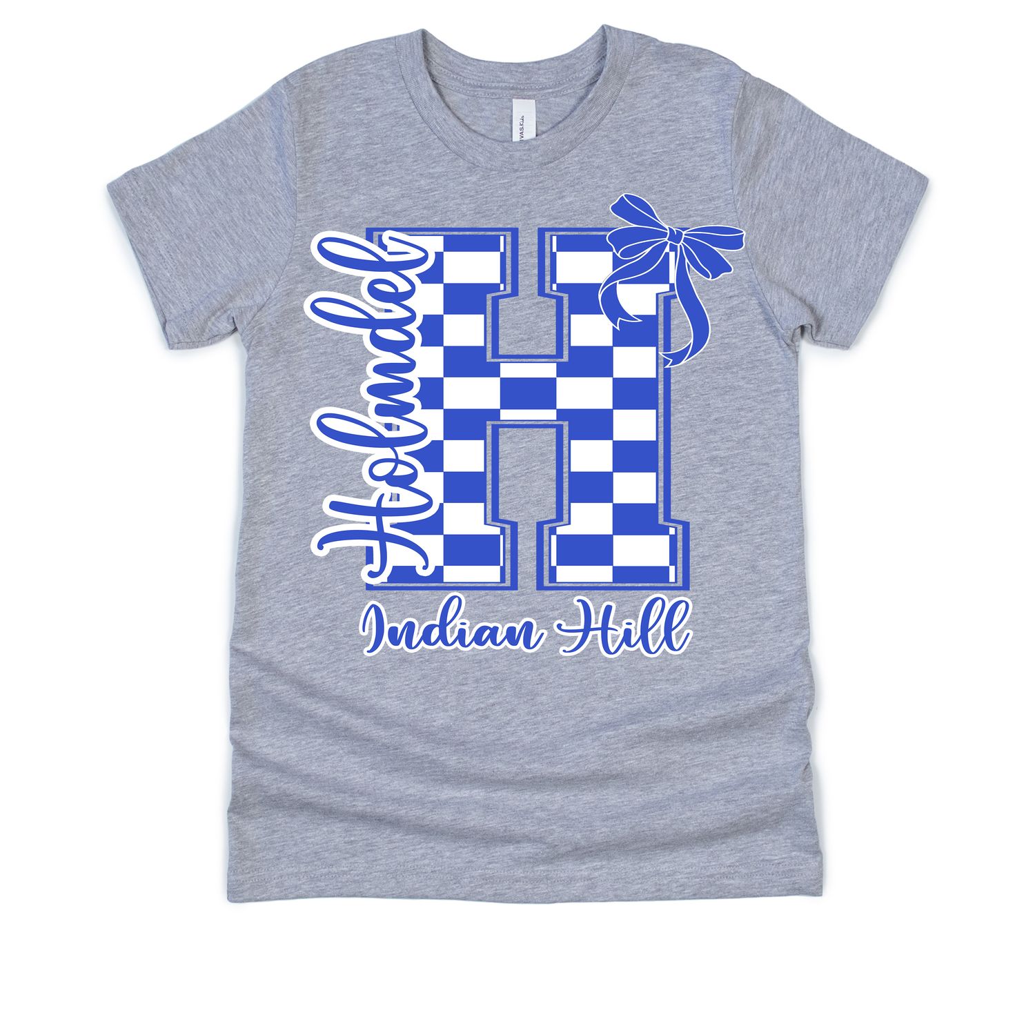 -Indian Hill- HOLMDEL-Checkered H YOUTH &amp; ADULT-