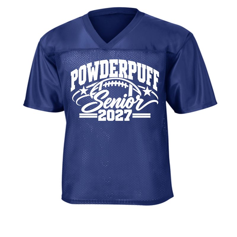 Powderpuff SENIOR JERSEY- Personalized-UNISEX SIZING!!!!