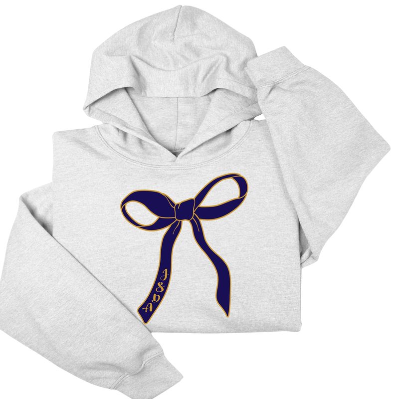 JSDA Coquette bow hoodie  Adult- Youth-Toddler
