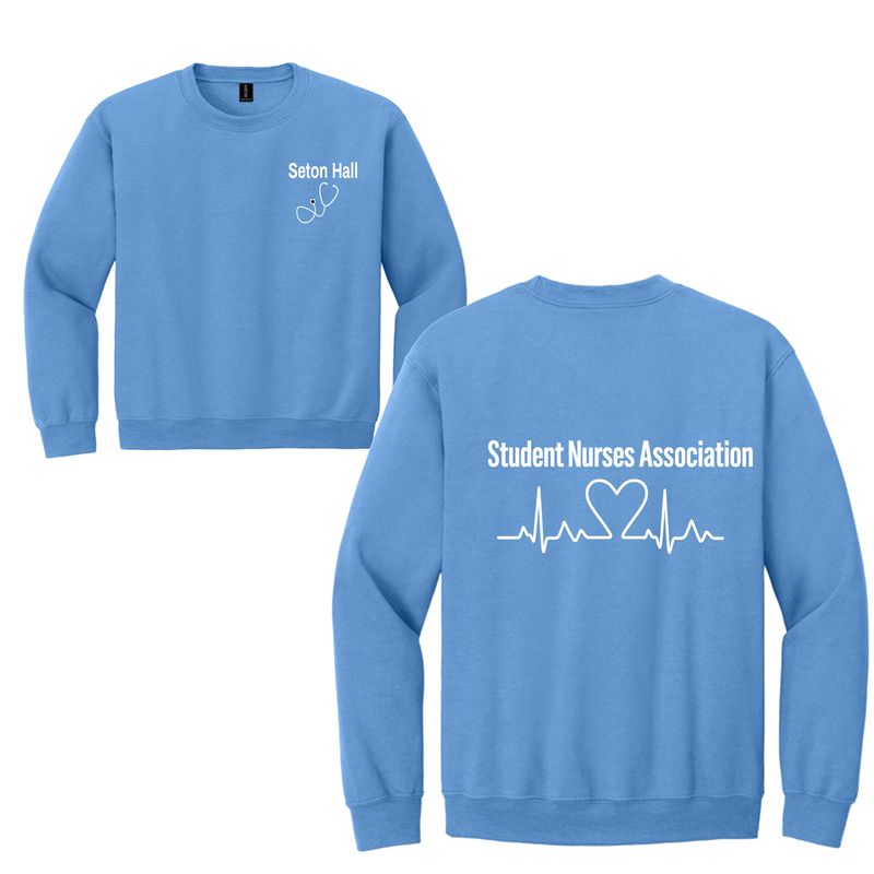 SH Nurses Association  Carolina Blue Crewneck Sweatshirt