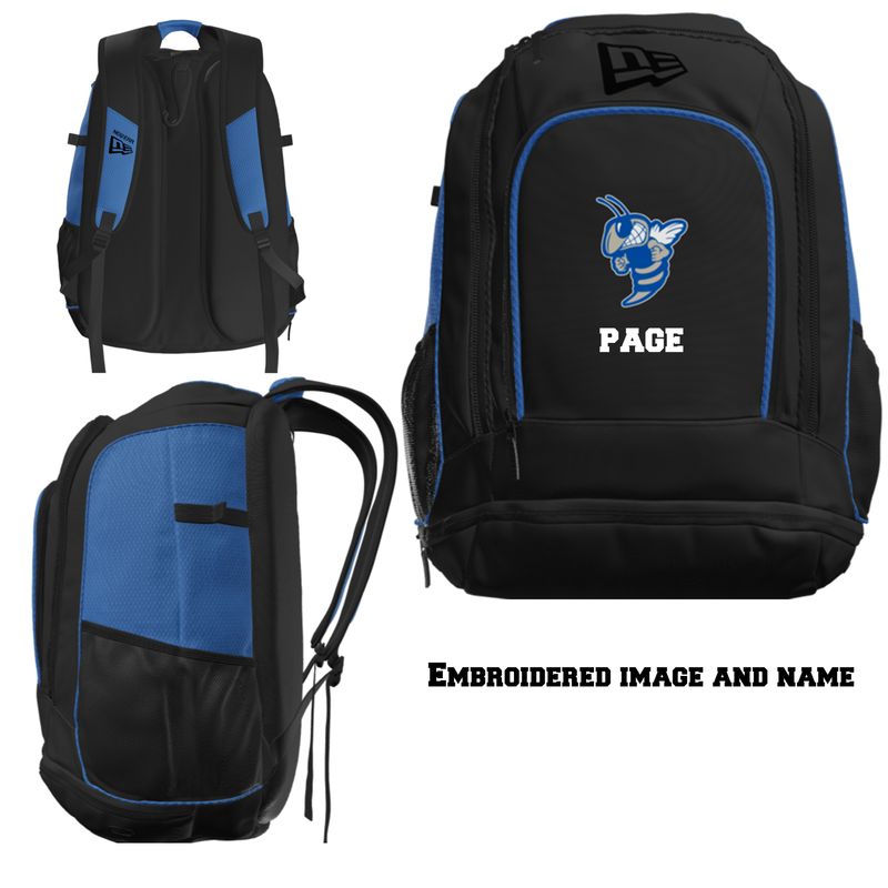 Holmdel Travel EMBROIDERED BACKPACK with Name and #