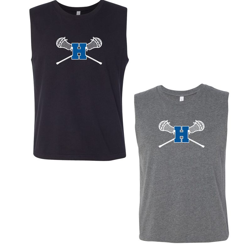 HHS Boys LACROSSE Bella+Canvas  sleeveless T shirt