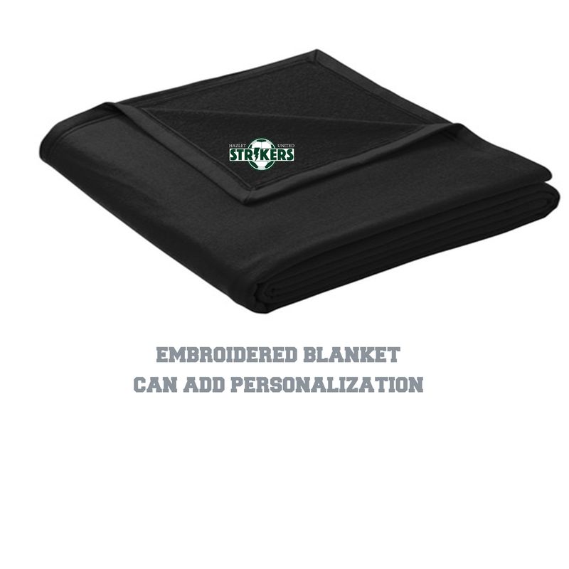 Hazlet Strikers Embroidered blanket