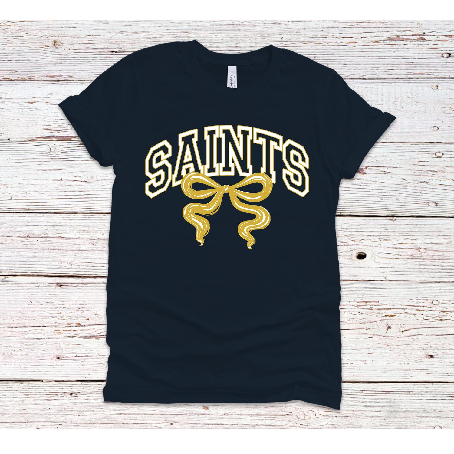SMS SAINTS NAVY Coquette Bow
