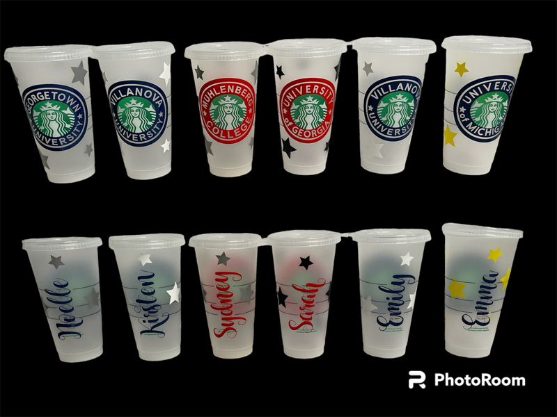 Custom College Starbucks Cup – Personalized with Name