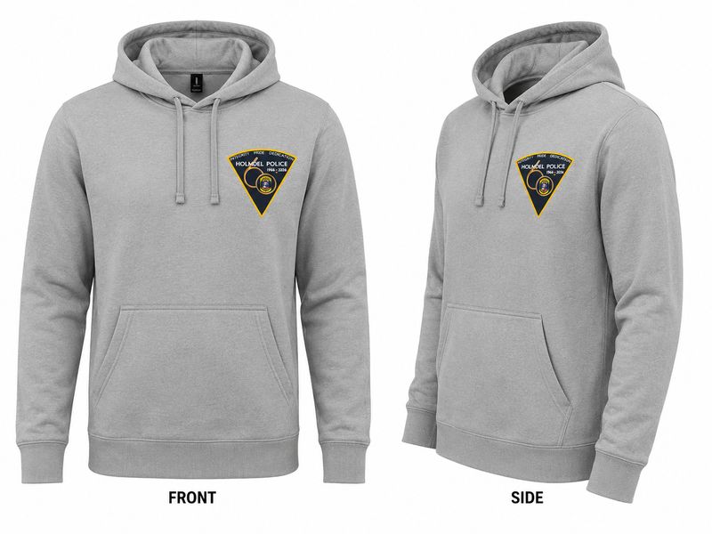 Holmdel Police 60th Anniversary Hooded Sweatshirt