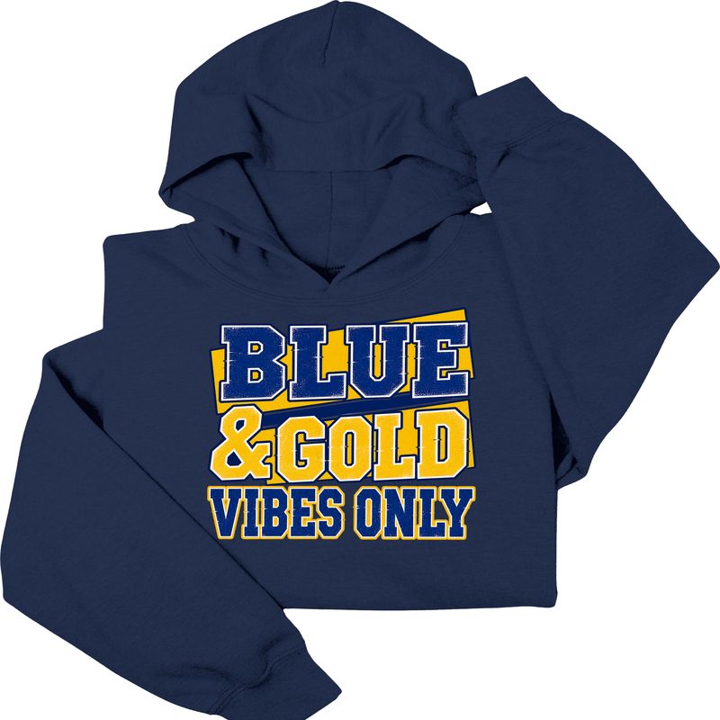 SMS Blue and Gold Vibes Only