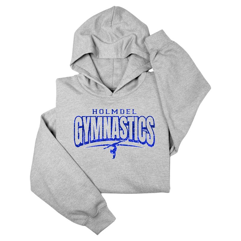 Holmdel HS Gray Gymnastics Sweatshirt- Matches sweatpants