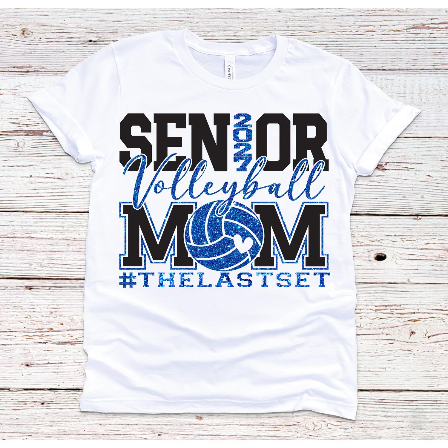 SENIOR VOLLEYBALL MOM T shirt