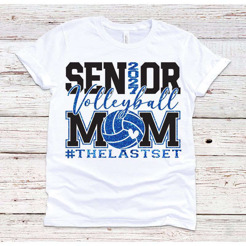 SENIOR VOLLEYBALL MOM T shirt
