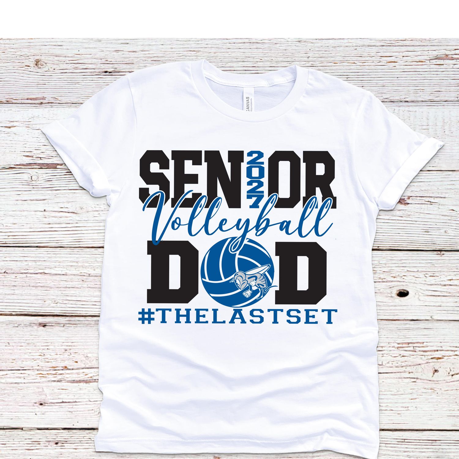Senior Volleyball DAD T shirt