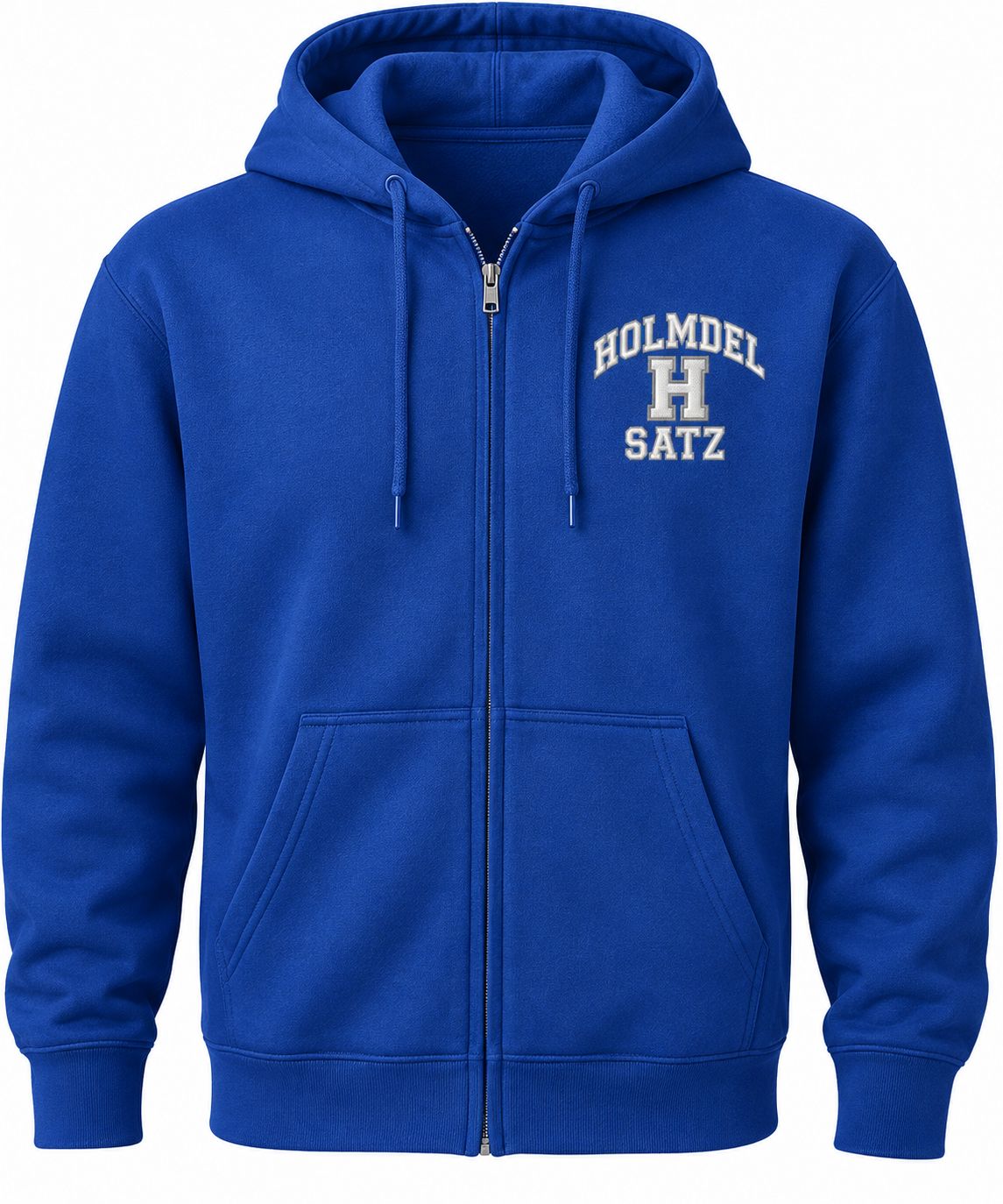 SATZ Embroidered H Full Zip UP