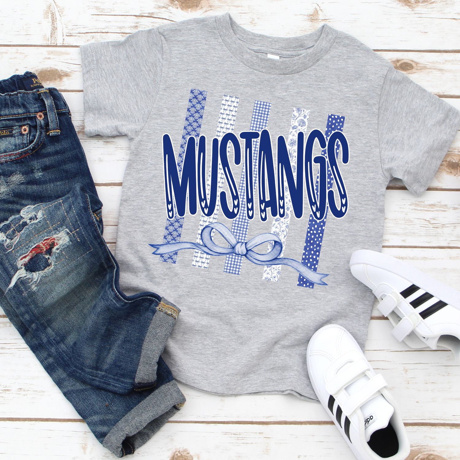 Mustangs-Preppy  T-shirt