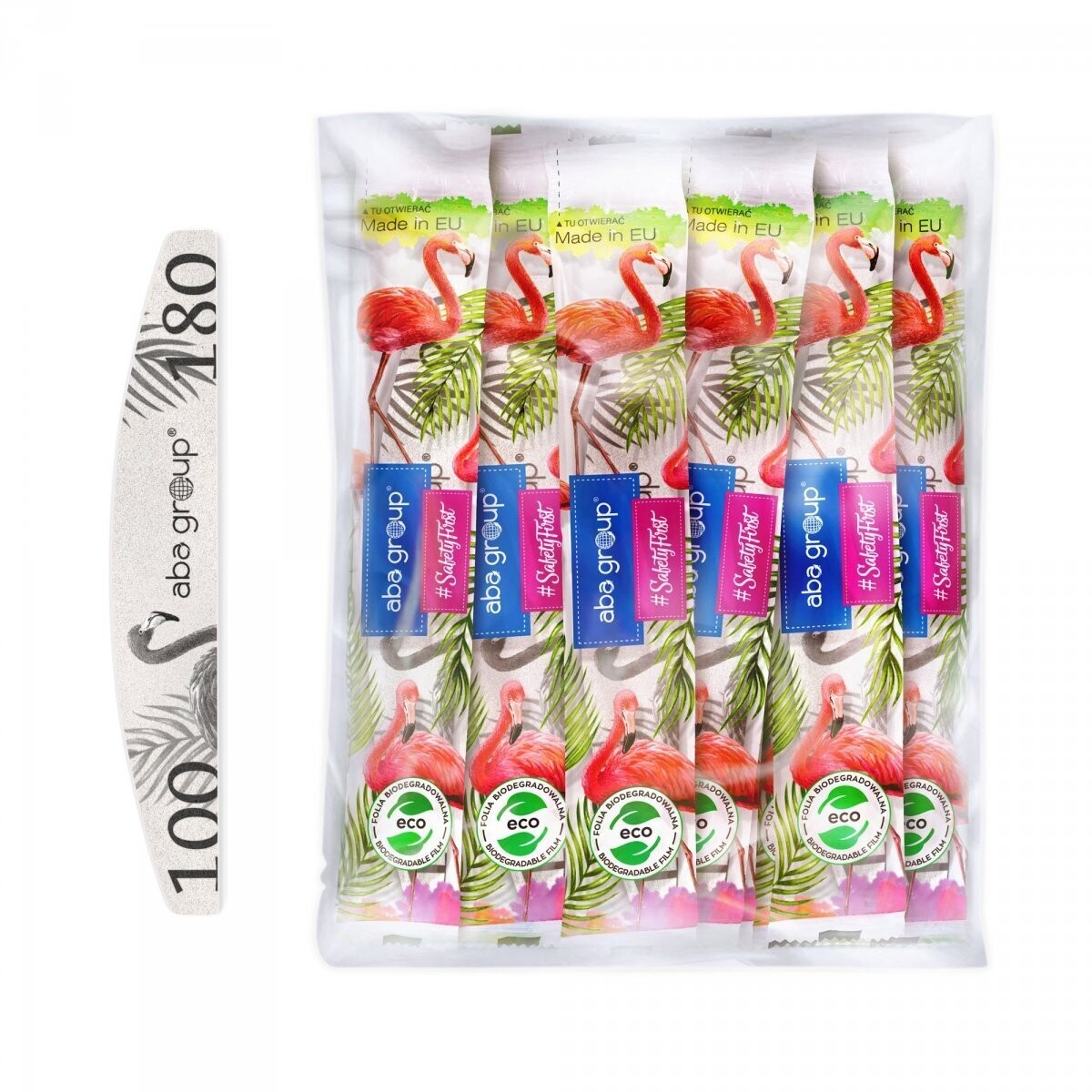 ABA Group Nagelvijl Moon 100/180 standard - sealed (Let op: Prijs per stuk)