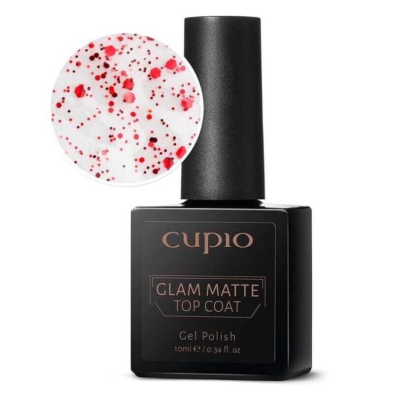 Cupio Glam Matte Top Coat Cupio - Lover 10ml