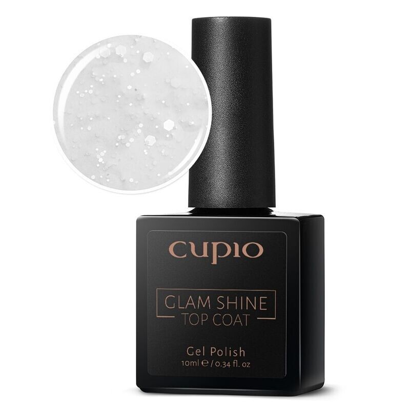 Cupio Glam Shine Top Coat - Angelic
