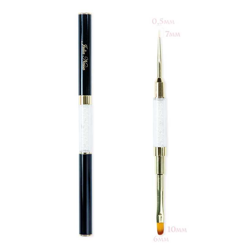 Julia Nessa - Slim-Gel pearl brush 7mm/6mm