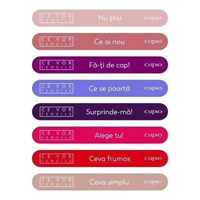 Cupio To Go - Ce Vor Femeile