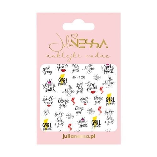 Julia Nessa - Waterstickers - girlpower (120)
