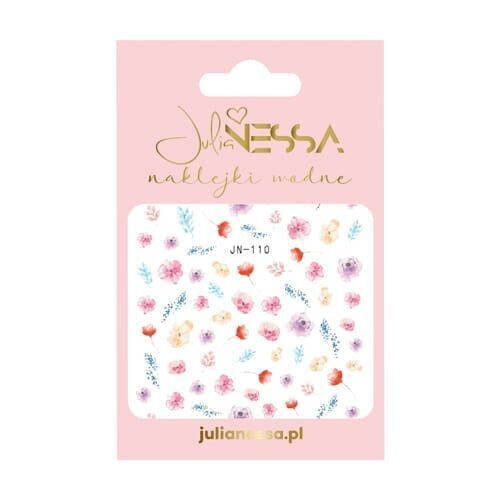 Julia Nessa - Waterstickers - wilde bloemen (110)