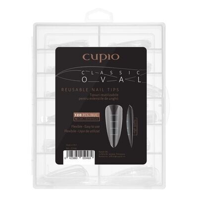 Cupio - herbruikbare tips - Classic Ovaal 120 st