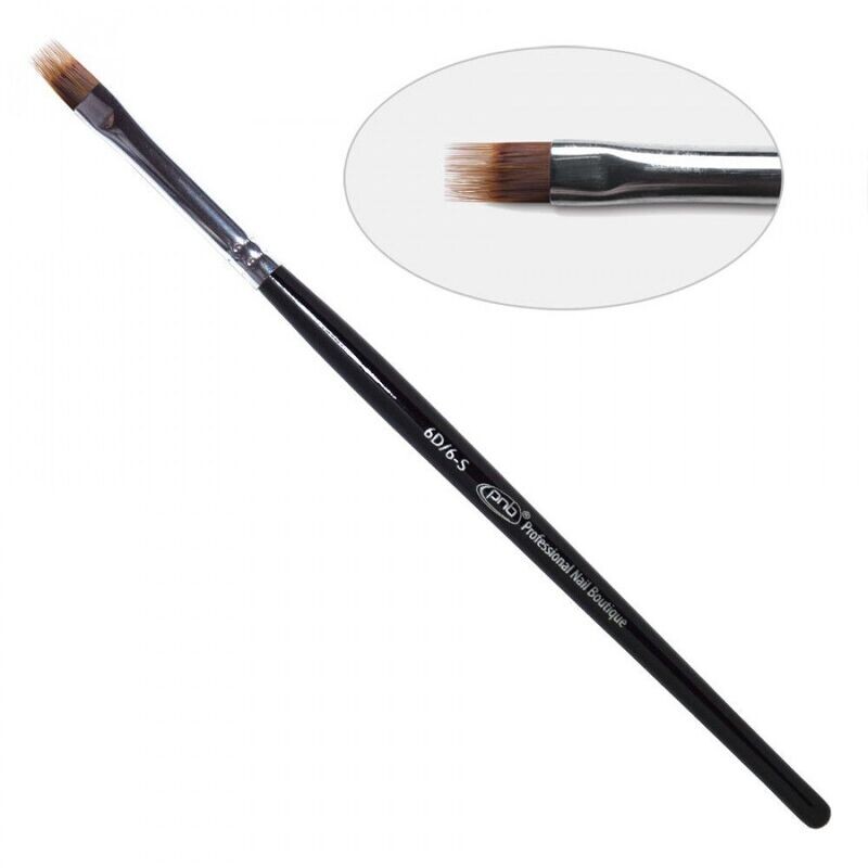 PNB - 6D Nail Art Brush Fork 6-S, Nylon