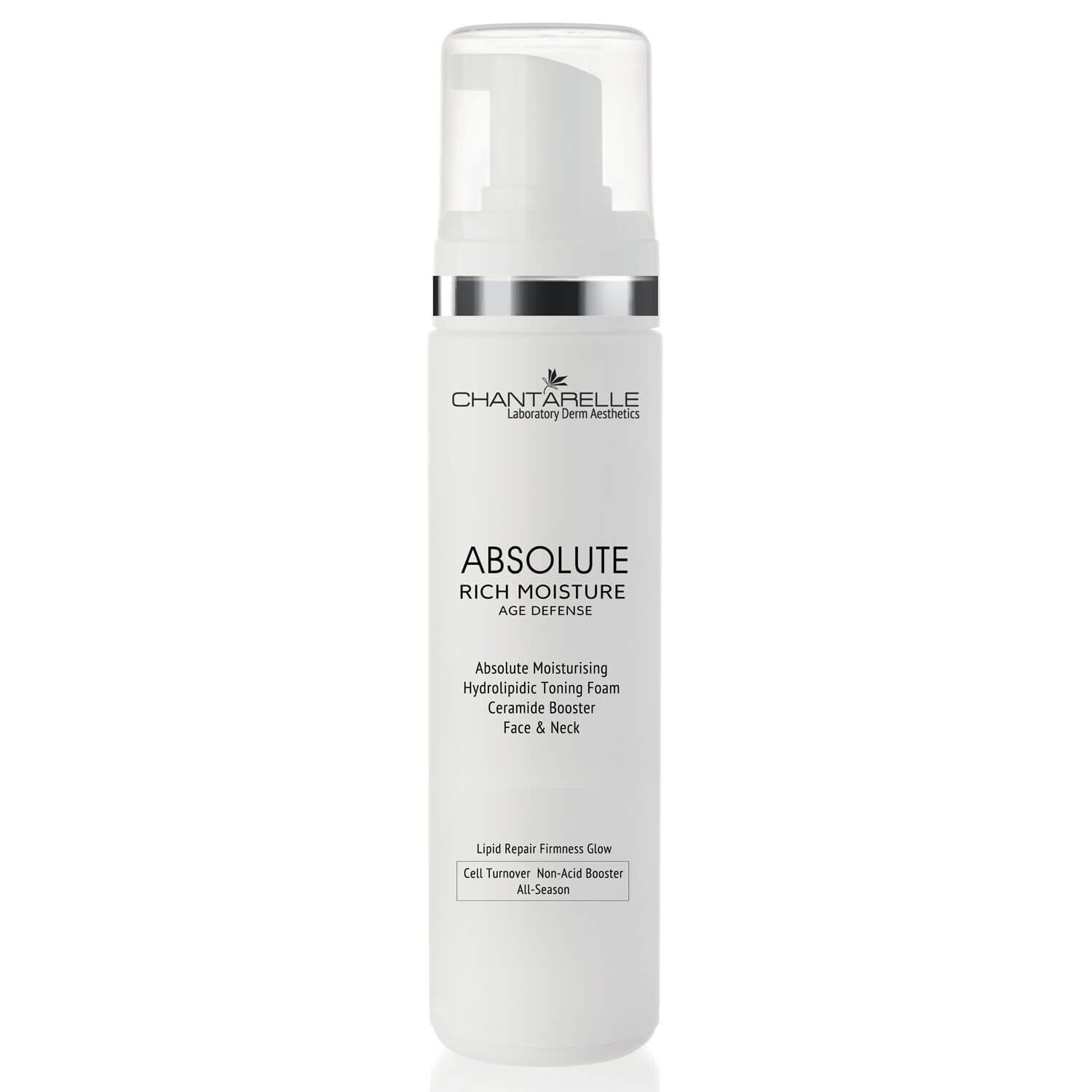 Chantarelle - ABSOLUTE RICH MOISTURE Hydrolipid toning foam for face and neck - absolute hydration 200ml