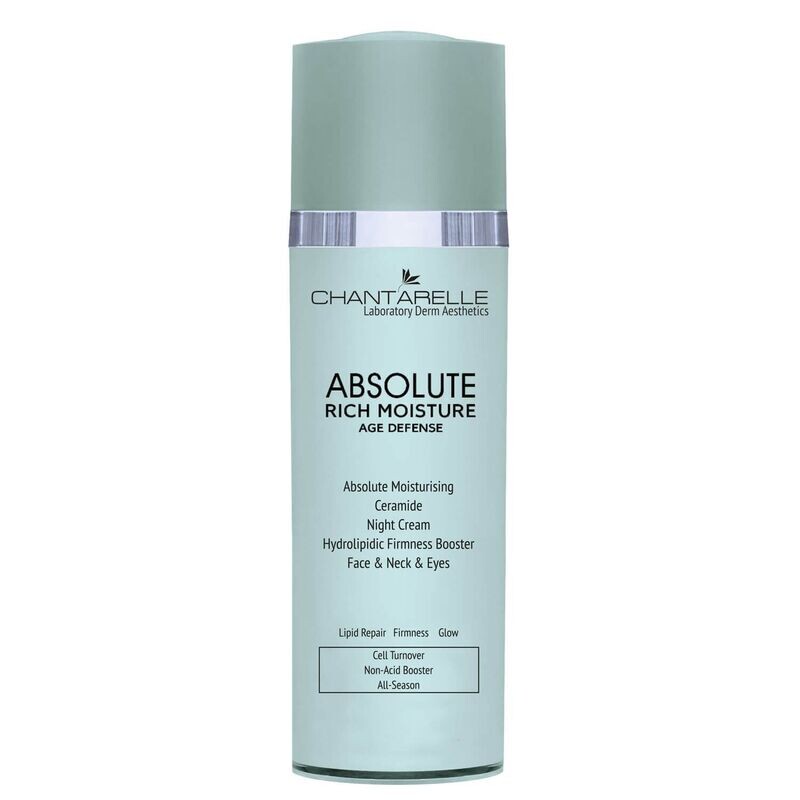 Chantarelle - ABSOLUTE RICH MOISTURE Night cream with ceramides for the face and under the eyes - absolute hydration 50ml