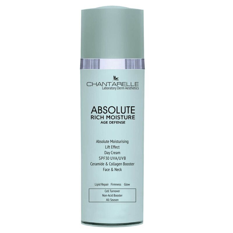 Chantarelle - ABSOLUTE RICH MOISTURE Day cream SPF30 UVA/UVB with lifting effect - absolute hydration 50ml