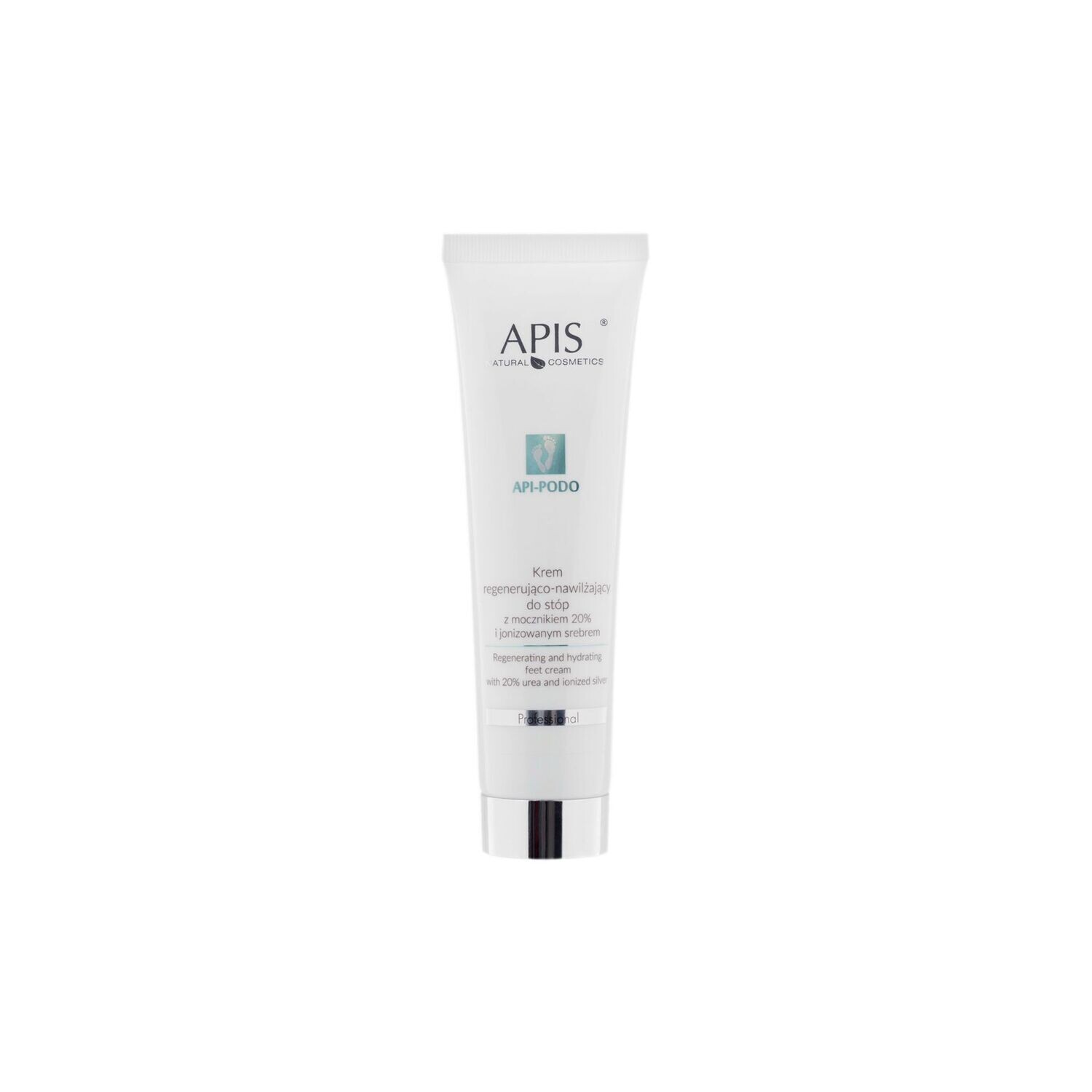APIS - API-PODO - Regenererende en hydraterende voetcrème met 20% ureum en geïoniseerd zilver 100ml