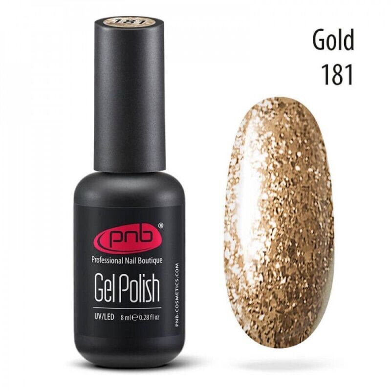 PNB - UV/LED Gel Polish 181, Gold 8ml