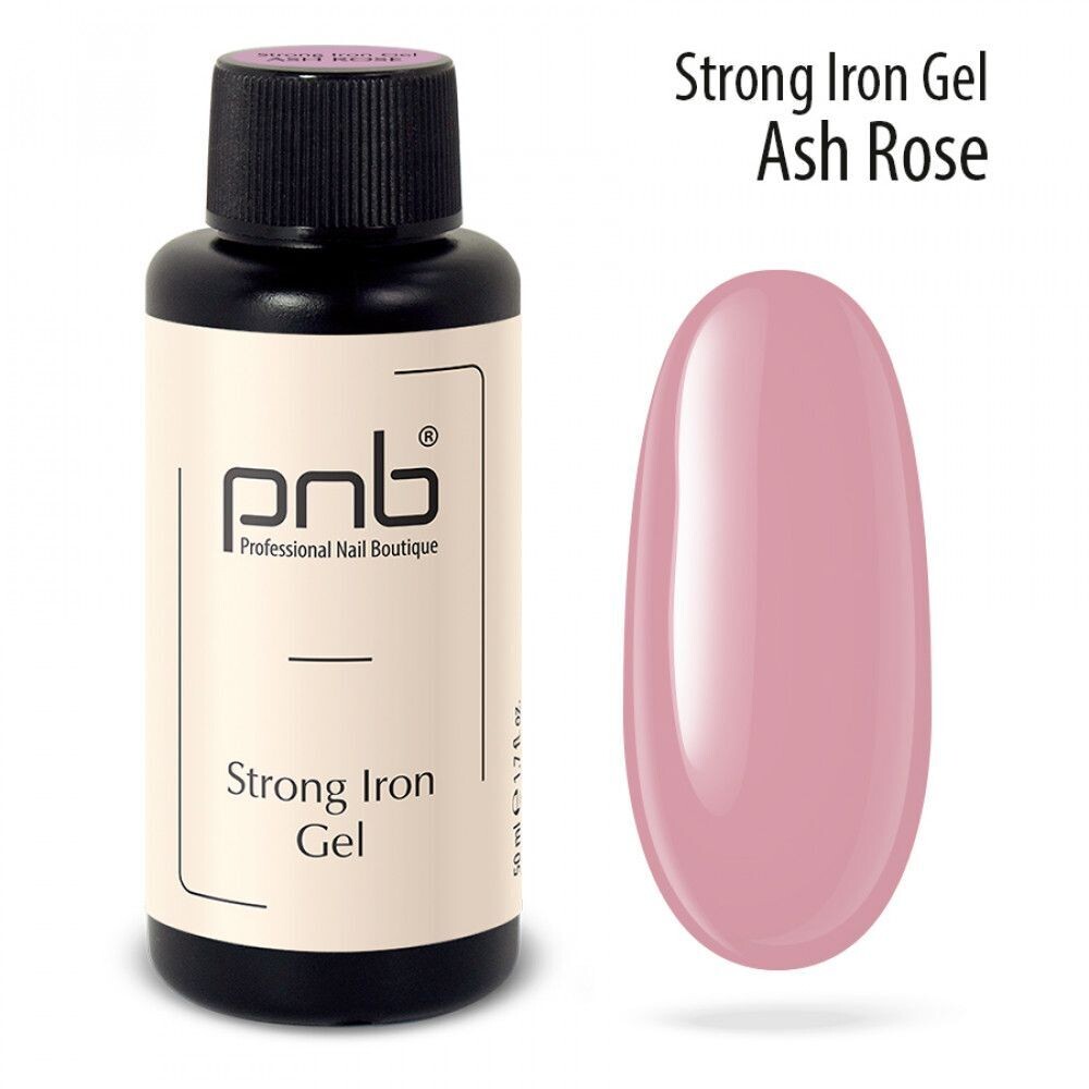 PNB - UV/LED Strong Iron Gel, Ash Rose, 50ml