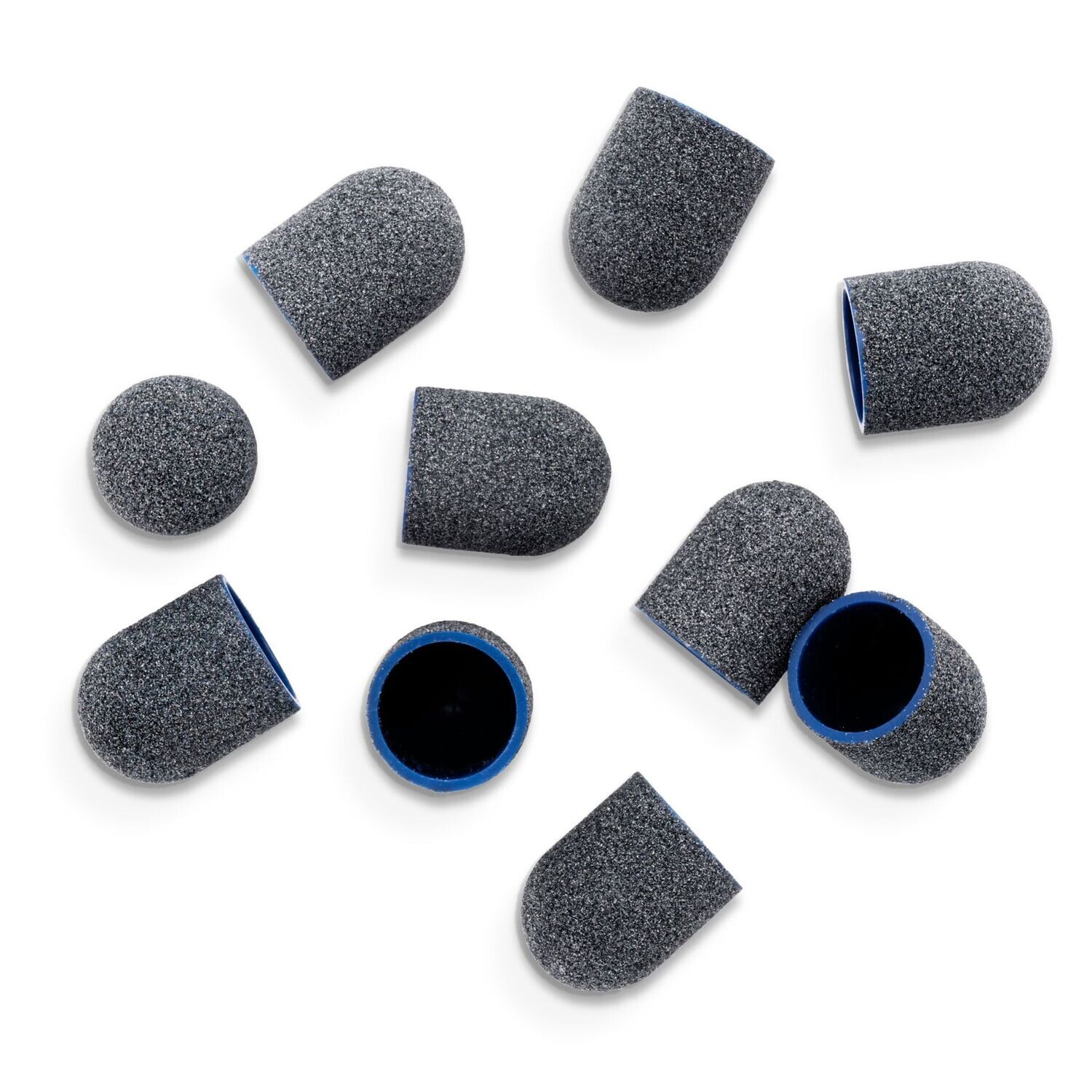 Aba Group Abrasive caps for pedicure 13 mm, grit 120 - 10 pieces