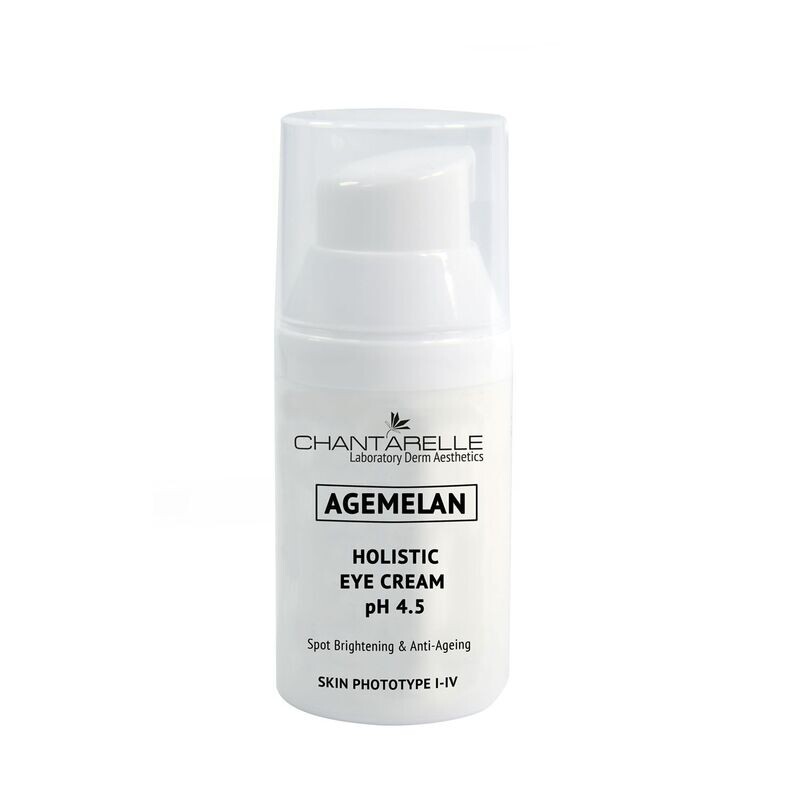 Chantarelle - Agemelan Holistic - Crème pH 4,5, verhelderend en verjongend voor de huid rond de ogen 30ml