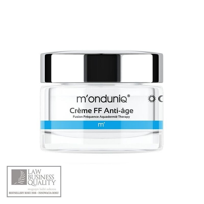 M'ONDUNIQ - 'Fusion Fréquence' Créme FF Anti-âge, 50 ml