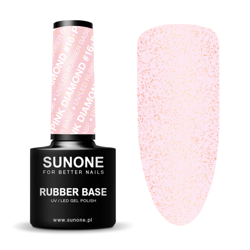 SUNONE hybride Rubberbasis Roze Diamant #16 5g