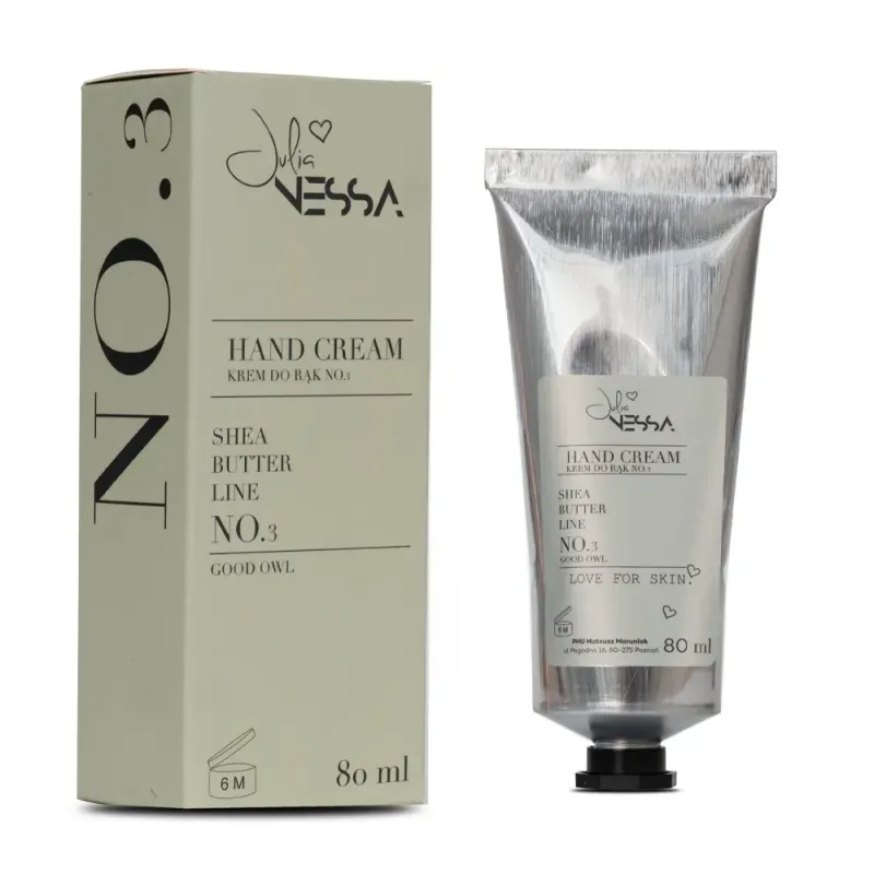 Julia Nessa - Geparfumeerde Handcrème No.3 80 ml 20% shea