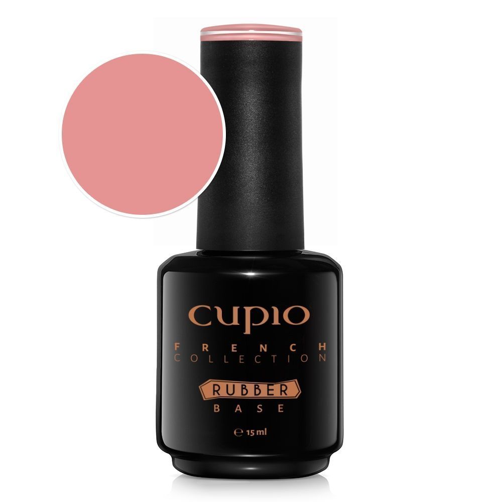Cupio Rubber base French Collection - Rose 15ml