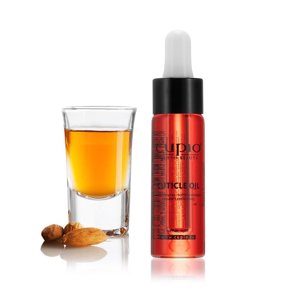 Cupio- Nagelriemolie met pipet- Amaretto 15ml