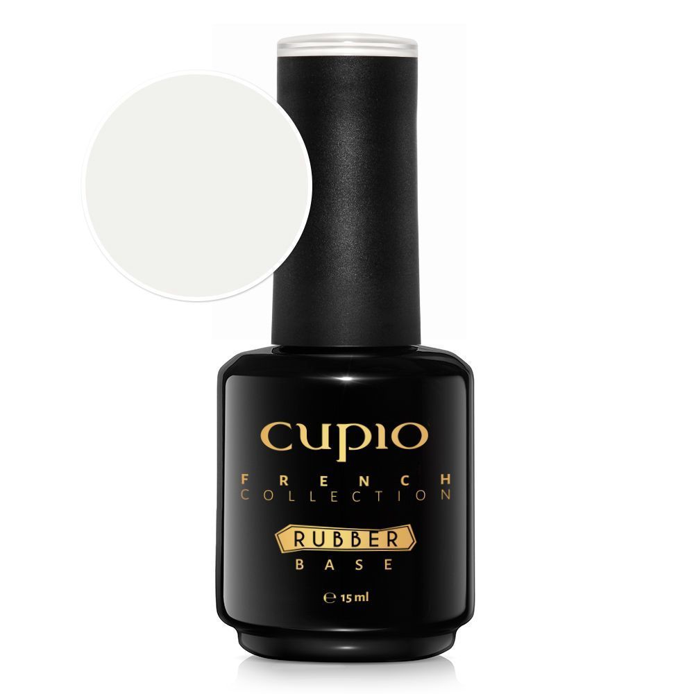 Cupio Rubber base French Collection - Milky White 15ml