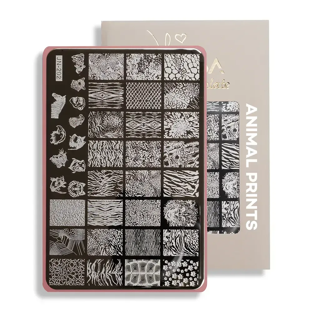 Julia Nessa -  Stempelplaat - Dierenprints