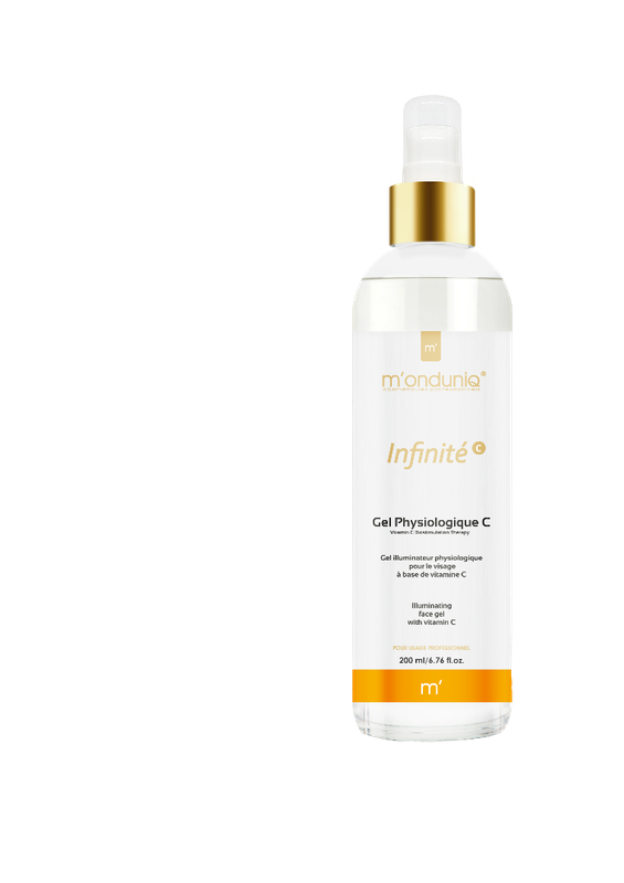 M'ONDUNIQ - Gel Physiologique C - Verhelderende fysiologische gezichtsgel met vitamine C, 200 ml
