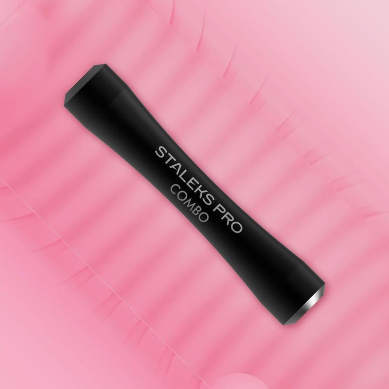STALEKS Handvat van de duwer zwart Combo UNIQ 10b voor vervangbare werkende delen HPQ-10b