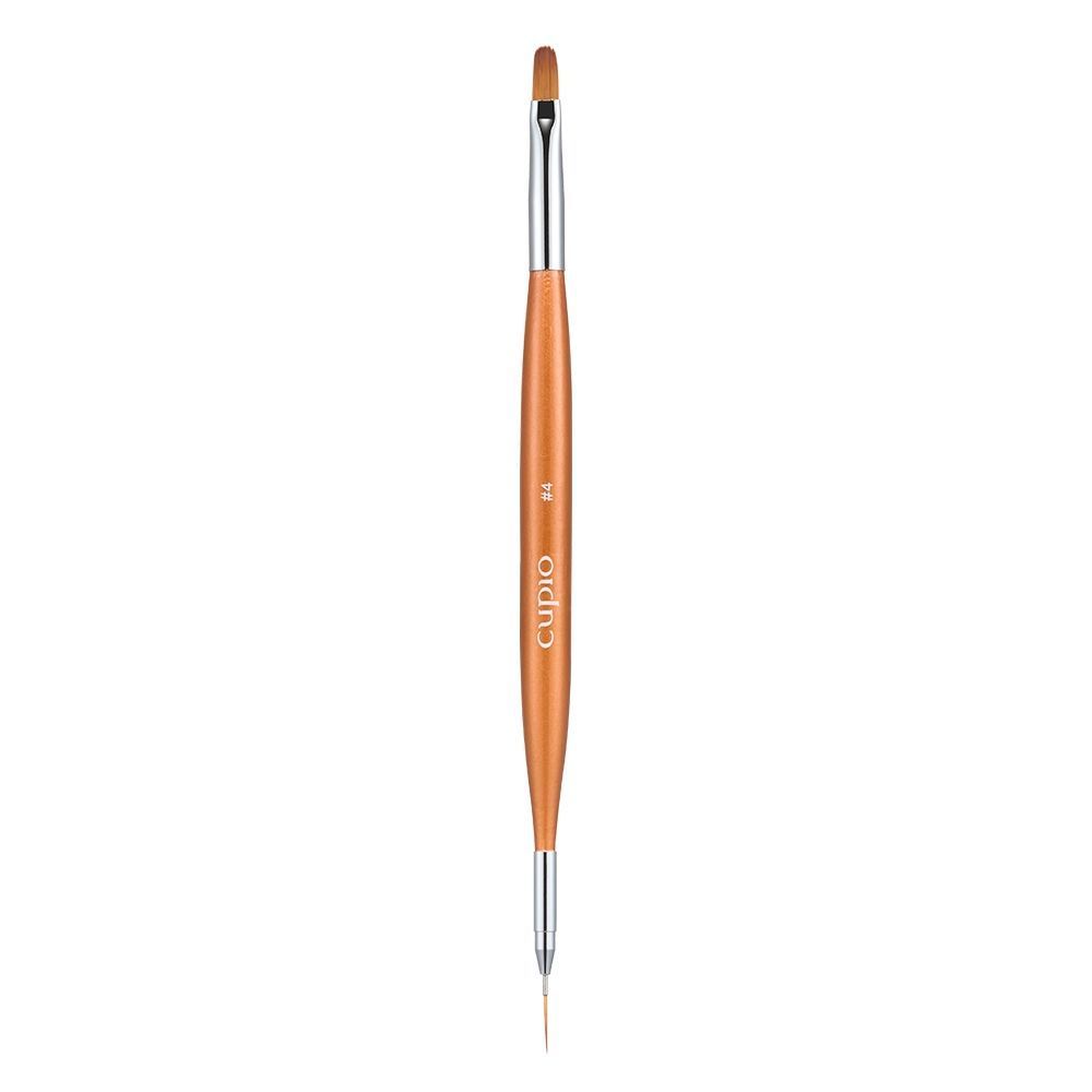Cupio 2in1 Gel en nail art penseel #4