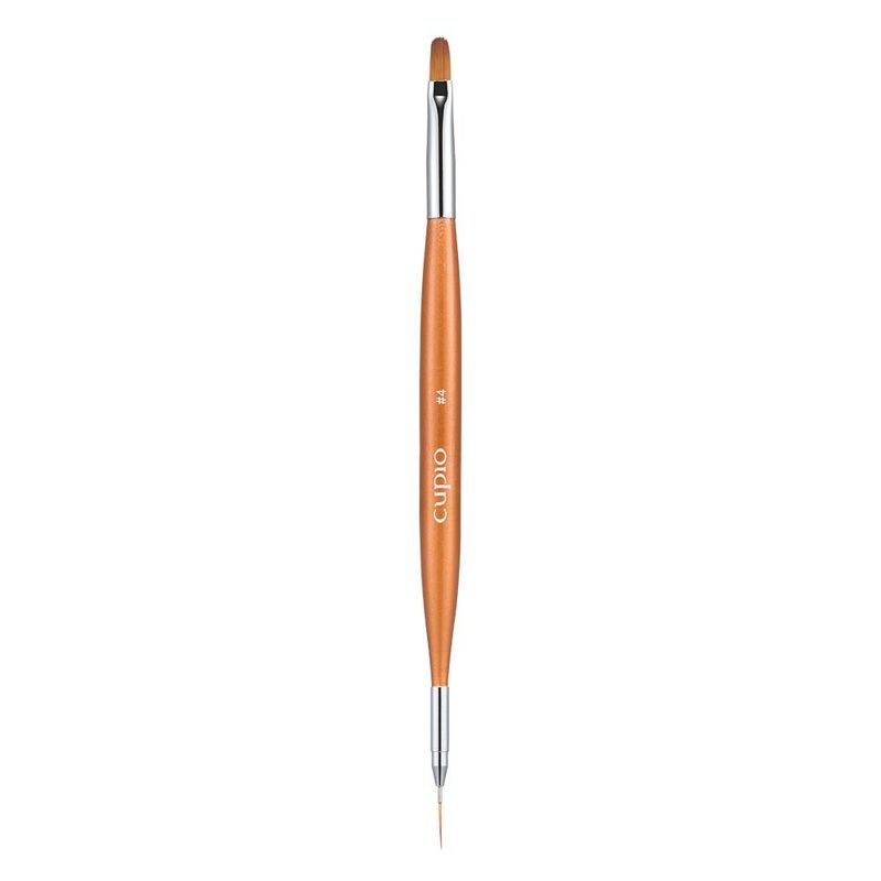 Cupio 2in1 Gel en nail art penseel #4