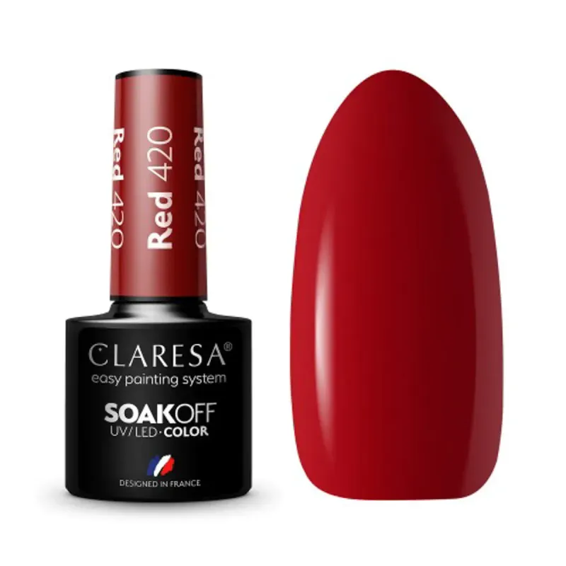 CLARESA Gellak RED 420 - 5g