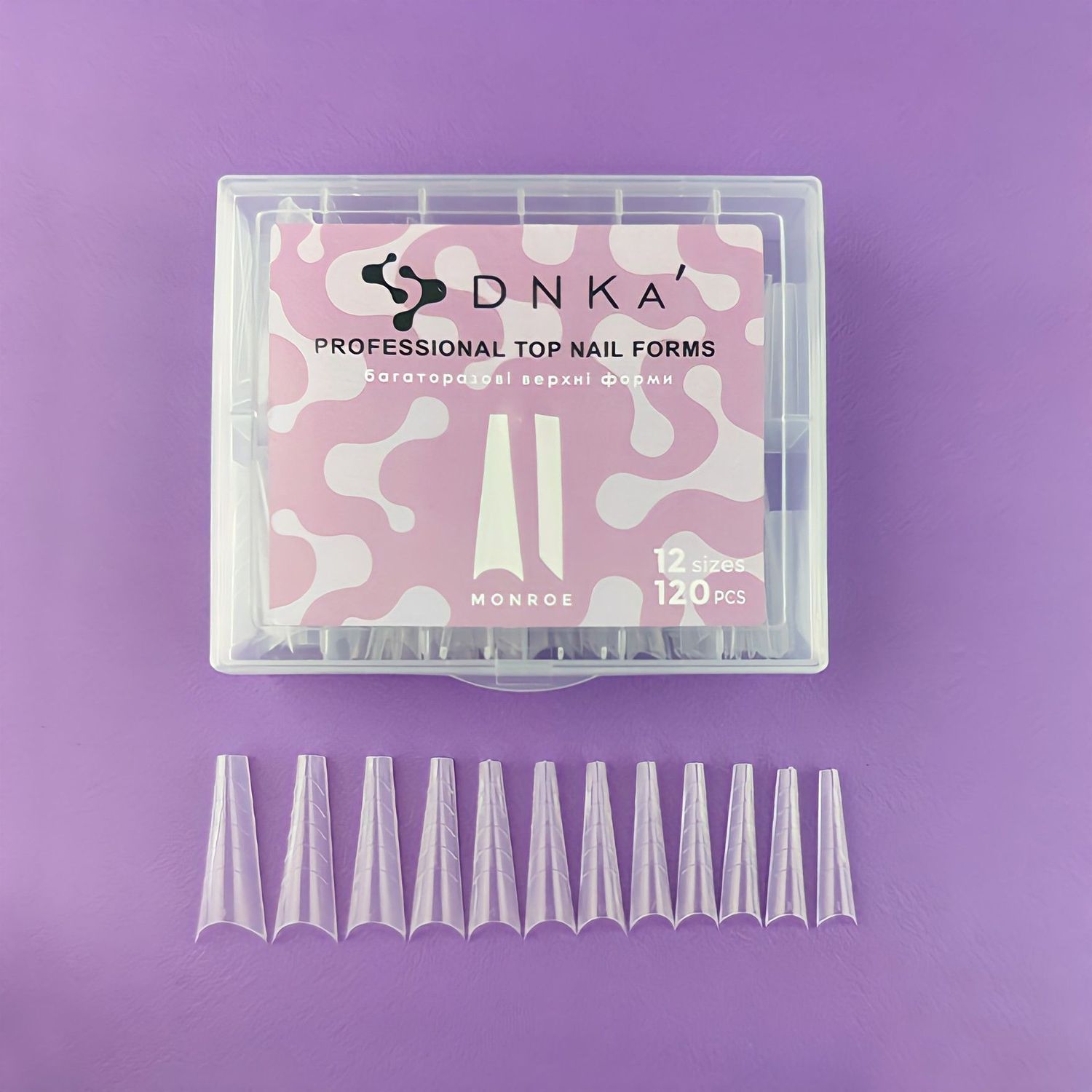 DNKa' Top Nagelvormen Monroe, 120 stuks