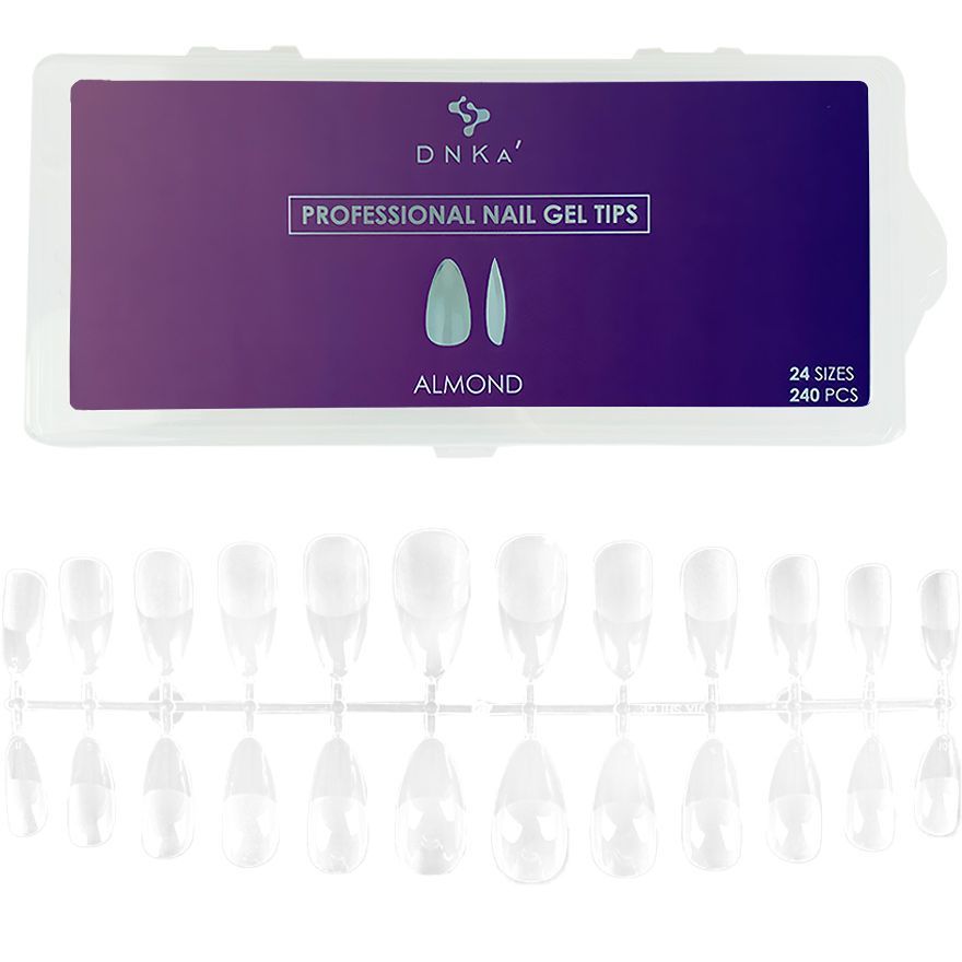 DNKa' Professionele Nagel Geltips Almond, 240 stuks