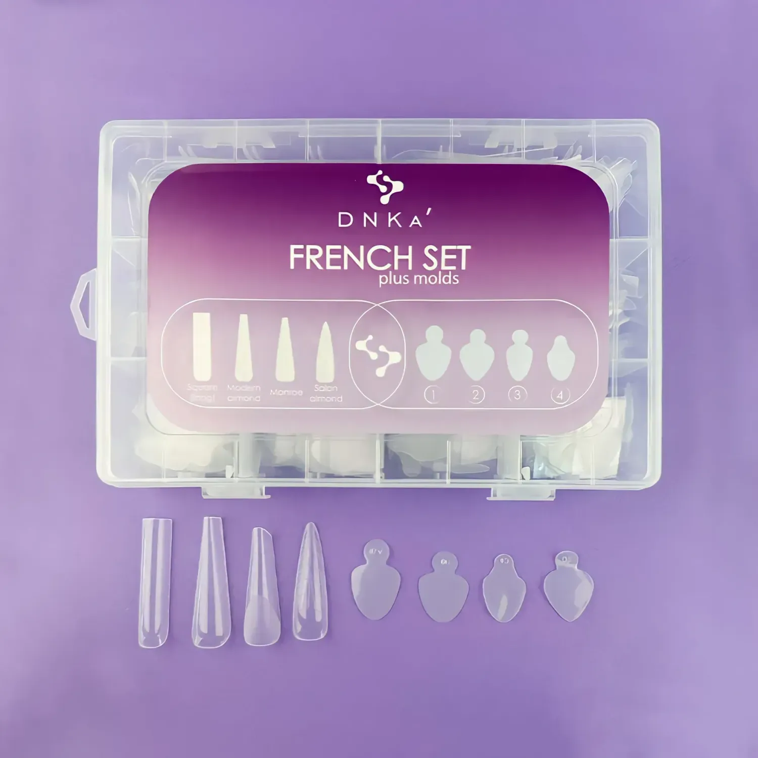 DNKa' French Set plus molds, 192/96 stuks
