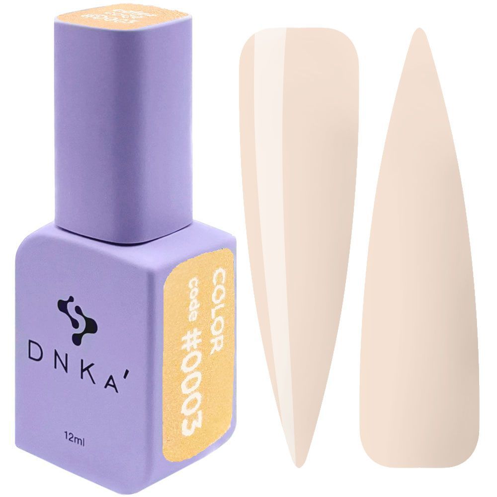 DNKa' Gel Polish Color #0003, 12 ml DNKa' Gel Polish Color #0003, 12 ml